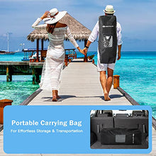 Load image into Gallery viewer, Goplus Inflatable Stand up Paddle Board iSUP Cruiser 6" Thickness iSUP Package w/3 Fins Thuster, Adjustable Paddle, Pump Kit and Carry Backpack (Stars and Stripes, 11 FT)