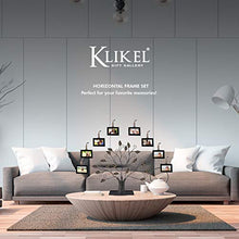 Load image into Gallery viewer, Klikel Family Tree Photo Frame Ornaments - 8 Horizontal Hanging Picture Frames - 1.5" X 2.5" Photo Opening