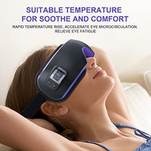 Load image into Gallery viewer, OSITO Eye Massager with Heat FSA/HSA Eligible Eyes Massager Mask with Compression Rechargeable Eye Massager for Dark Circles Eye Dry Eye Strain Eye Bags and Improve Sleep, Ideal Gift for Women/Men
