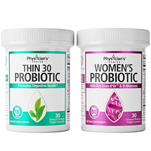 Load image into Gallery viewer, Physician's CHOICE Women's Probiotic & Thin-30 Probiotic Bundle