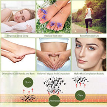 Load image into Gallery viewer, Foot Pads, 100 Foot Pads and 100 Adhesive Sheets for Removing Impurities, Relieve Stress Improve Sleep