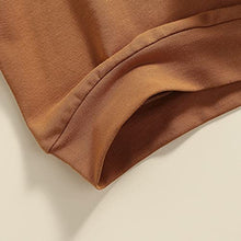 Load image into Gallery viewer, Unisex Toddler Baby Boy Girl Long Sleeve Pullover Sweatshirt Babe Letter Printed Sweater T Shirts Tops Fall Winter Clothes ( Babe Brown, 0-6 Months)