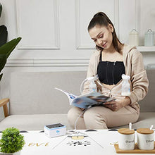 Load image into Gallery viewer, Bellababy Double Electric Breast Feeding Pumps Pain Free Strong Suction Power Touch Panel High Definition Display,Come with 24mm Flanges