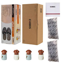 Load image into Gallery viewer, CLORIS Reflexology Foot Massagers Acupressure Massage Slippers for Men Wome, Relief Plantar Fasciitis Heel Arch Arthritis Neuropathy Pain Gift (Men Size 8-10, Women Size 9-12)