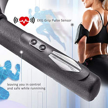 Load image into Gallery viewer, Merax Folding Electric Treadmill Motorized Running Machine Easy Assembly Electric Treadmills for Home, Motorized Fitness Compact Running Equipment with LCD for Home (Black)