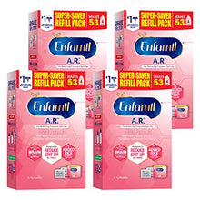Load image into Gallery viewer, Enfamil A.R. Infant Formula, Clinically Proven to Reduce Reflux & Spit-Up in 1 Week, DHA for Brain Development, Probiotics to Support Immune Health, Refill Box, 30.4 Oz, Pack of 4