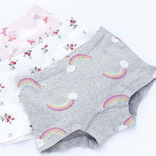 Load image into Gallery viewer, Closecret Kids Series Baby Underwear Little Girls' Cotton Boyshort Panties (Pack of 6) (Style 2, 9-10 Years)