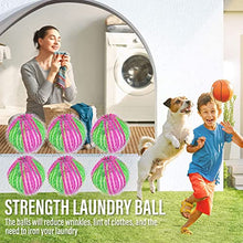 Load image into Gallery viewer, Pet Hair Remover for Laundry, Reusable Dryer Balls, Lint Remover Washing Balls for Laundry Remove Long Hair from Dogs and Cats on Clothes (12 Pcs)