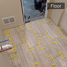 Load image into Gallery viewer, Tile Leveling System with Tile Plier - 300-Piece Tile Spacers Clips and 100-Piece Reusable Wedges - Tile Tools Set for Stone Installation (1/8 Inch Tile Spacers)
