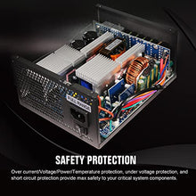 Load image into Gallery viewer, GPNE 1600W Mining Power Supply, 24 Pin 110V High Power Fully Modular PSU with 140mm Fan for Mining Rig & ATX PC Case Support Double CPU Mining Server