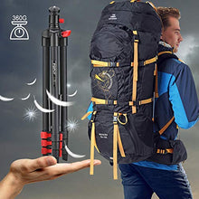 Load image into Gallery viewer, Fufly Phone Tripod, Adjustable Tripod for Phone & Camera, 54in Travel Video Tripod Phone Stand with Bluetooth Remote & Smartphone Holder Fit iPhone Xs/Xr/Xs Max/X/8/Galaxy/Huawei/Samsung/GoPro Camera