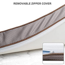Load image into Gallery viewer, BedStory 3 Inch Memory Foam Mattress Topper, Cooling Gel Infused Toppers for Twin Size Bed, Premium Mattress Pad with Removable Soft Cover, 2-Layer Ventilated Design & High-Density Memory Foam