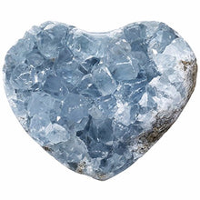 Load image into Gallery viewer, rockcloud Natural Raw Blue Celestite Mineral Healing Crystal Cluster Geode Irregular Home Decoration Gemstone Specimen Large
