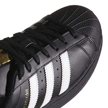 Load image into Gallery viewer, adidas Originals mens Superstar Sneaker, Core Black/White/Core Black, 8.5 US