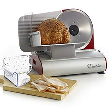 Load image into Gallery viewer, Excalibur Do It Yourself Electric Food Slicer with Smooth Blade, 7.5-Inch, Red