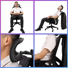 Load image into Gallery viewer, Statesville Ergonomic Mesh Office Chair - High Back Adjustable Backrest Armrest Headrest Computer Desk Chair with Coat Hanger, Black