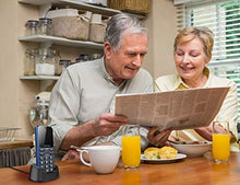 Load image into Gallery viewer, Ushining Seniors Cell Phones Unlocked SOS Button Hearing Aid Compatible 3G Tmobile Senior Basic Cell Phones Large Volume 2.4 Inch HD Screen Feature Phones with Charging Dock (Blue)