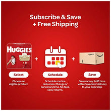 Load image into Gallery viewer, Huggies Newborn Gift Box - Little Snugglers Diapers (Size Newborn 24 Ct & Size 1 32 Ct), Natural Care Unscented Baby Wipes (96 Ct Total), and Johnson's Shampoo & Baby Lotion (Packaging May Vary)