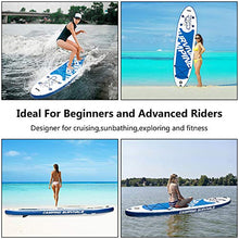 Load image into Gallery viewer, Bysesion GT2-XJ 11' Adult Inflatable SUP Stand Up Paddle Board White & Dark Blue & Black