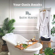 Load image into Gallery viewer, Bath Haven Bath Pillow Bathtub Pillow Back Neck Support Pillow, Spa Cushion for Tub, Relaxing Headrest Bath Pillow, Portable Washable Bathtub Accessories with 3D Air Mesh Thick Soft Bath Pillow, White