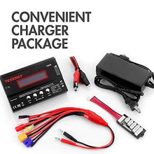 Load image into Gallery viewer, Tenergy TB6-B Balance Charger Discharger 1S-6S Digital Battery Pack Charger for NiMH/NiCD/Li-PO/Li-Fe Packs LCD Hobby Battery Charger w/ Tamiya/JST/EC3/HiTec/Deans Connectors + Power Supply 01435