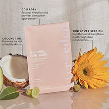 Load image into Gallery viewer, Evereden Nourishing Stretch Mark Cream, 4.0 fl oz. & Golden Belly Serum, 1.7 fl oz. & Soothing Belly Mask for Stretch Marks - 1st/2nd Trimester Size, 4 pack | 3 Item Bundle Set | Pregnancy Skincare
