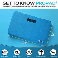 Load image into Gallery viewer, Thick Kneeling Pad, Garden Kneeler for Gardening, Bath Kneeler for Baby Bath, Kneeling Mat for Exercise & Yoga, Knee Pad for Work, Floor Foam Pad, Extra Large (XL) 18 x 11 x 1.5 Inches, Blue