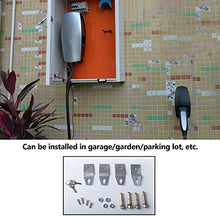 Load image into Gallery viewer, BMZX Tesla Home Charger Box Charging Cable Organizer Box Distribution Storage Box, Wall Mounting Connector Metal Box for Tesla Model S Model X Model 3 Model Y