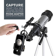 Load image into Gallery viewer, Celestron - 70mm Travel Scope DX - Portable Refractor Telescope - Fully-Coated Glass Optics - Ideal Telescope for Beginners - BONUS Astronomy Software Package - Digiscoping Smartphone Adapter