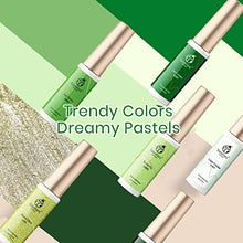 Load image into Gallery viewer, Beetles Gel Polish Nail Art Gel Liner Set-6 Colors Easter Nail Green Elf Gel Art Paint for Swirl Nails Spring Forest Green Yellow Colors Built Thin Nail Art Brush in Gel Pens Soak Off Led Lamp Nail Gel