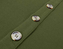 Load image into Gallery viewer, Berydress Women's Casual Beach Summer Dresses Solid Cotton Flattering A-Line Spaghetti Strap Button Down Midi Sundress (S, 6106-Teal)