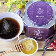 Load image into Gallery viewer, Harney & Sons Tower of London Black Tea with Vanilla, Black Currant, Caramel, and Honey | 30 sachets, Historic Royal Palaces Collection