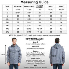 Load image into Gallery viewer, Common District Sport Rain Jacket for Men Outdoor Running Protective Lightweight Windbreaker Raincoat with Hood (Royal Blue, XL)