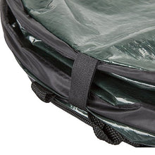 Load image into Gallery viewer, Collapsible Trash Can- Pop Up 33 Gallon Trashcan for Garbage With Zippered Lid By Wakeman Outdoors -Ideal for Camping Recycling and More (Green)