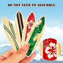 Load image into Gallery viewer, 48 Pieces Surfboard Cupcake Toppers Surfboard Beach Cake Decorations Surfboard Mini Accents for Swimming Pool Summer Beach Party Luau Birthday Baby Shower Party Supplies