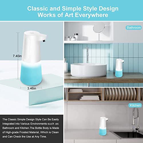 Wisekoti New Generation of Automatic Foaming Soap Dispenser, Electric ...