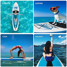 Load image into Gallery viewer, RAYSEA Inflatable Stand Up Paddle Board 10'6"x32"x6" (18.6lbs) Ultra-Light SUP with Accessories Backpack,Non Slip Deck,Paddle,Leash, Pump, Fin,Youth & Adult Stand Up Boat