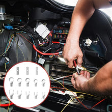 Load image into Gallery viewer, 480 Pcs Wire Gauge 22-16 16-14 12-10 Copper Ring Fork Terminals Tin Plated Non Insulated Electric Wire Connectors