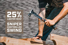 Load image into Gallery viewer, Spec Ops - SPEC-M22CF Tools Framing Hammer, 22 oz, Rip Claw, Milled Face, Shock-Absorbing Grip, 3% Donated to Veterans Black/Tan