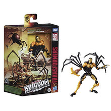 Load image into Gallery viewer, Transformers Toys Generations War for Cybertron: Kingdom Deluxe WFC-K5 Blackarachnia Action Figure - Kids Ages 8 and Up, 5.5-inch