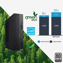Load image into Gallery viewer, ASUS ExpertCenter D500SC Small Form Factor Desktop PC, Intel Core i5-11400, 16GB DDR4 RAM, 256GB PCIe SSD + 1TB HDD, TPM, Windows 10 Home, Black, D500SC-AB504