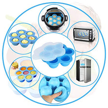 Load image into Gallery viewer, Accessories for Instant Pot, 75PCS Accessories Compatible with 5/6/8Qt Instant Pot - 60 Pcs Parchment Papers, 2 Steamer Baskets, Springform Pan, Egg Rack, Egg Bites Mold, and so