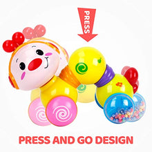 Load image into Gallery viewer, CubicFun Baby Toys 6 to 12 Months Tummy Time Toys Press and Go Baby Toys 12-18 Months Musical Light up Crawling Toys for Babies Infant 6-9-12 Months Baby Girl Boy Gifts 6 7 8 9 10 11 12 Months