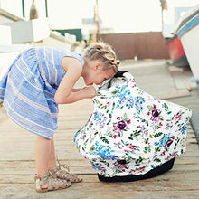 Load image into Gallery viewer, Baby-Car-Seat-Covers-ACRABROS Multifunctional Infant Car Seat Canopy,Nursing Cover Breastfeeding Scarf Soft Breathable Stretchy 360 Coverage,for Boys Girls