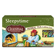 Load image into Gallery viewer, Celestial Seasonings Herbal Tea, Sleepytime, 20 Count (Pack of 6)