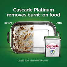 Load image into Gallery viewer, Cascade Platinum Dishwasher Pods, Actionpacs Dishwasher Detergent, Fresh Scent, 62 Count
