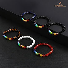 Load image into Gallery viewer, BEADNOVA Green Aventurine Beads Natural Crystal Beads Stone Gemstone Round Loose Energy Healing Beads with Free Crystal Stretch Cord for Jewelry Making (8mm, 45-48pcs)