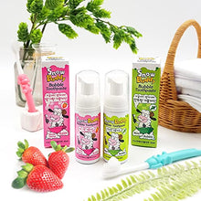 Load image into Gallery viewer, Snow Buddy Kids Bubble Toothpaste Foam with Strawberry Flavor, Anticavity Low Fluoride Foaming Toothpaste and Mouthwash for Dental Care 45ml (1.52 fl.oz)