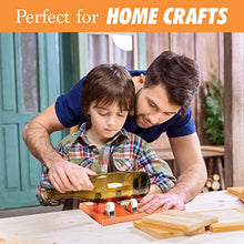 Load image into Gallery viewer, HOME PRO SHOP Bottle Cutter & Glass Cutter Kit- Wine Bottle Cutter DIY Tool- Glass Bottle Cutter Kit for Wine, Beer Bottles, Mason Jars - Bottle Cutting Kit w/Safety Gloves & Accessories