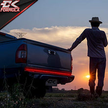 Load image into Gallery viewer, CK Formula 48” Double Row LED Tailgate Light Bar - 5 Functions: Reverse, Brake, Running, Turn Signal, Double Flash Light Strip for Trucks, 2935 SMD LED Chips, IP67 Waterproof, 12V, 1 Piece